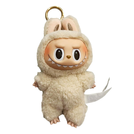 WESUN Keychain Accessory Decor, Keychain Decoration backpacks Bag Pendant, Collection Plush Hanging (Khaki)