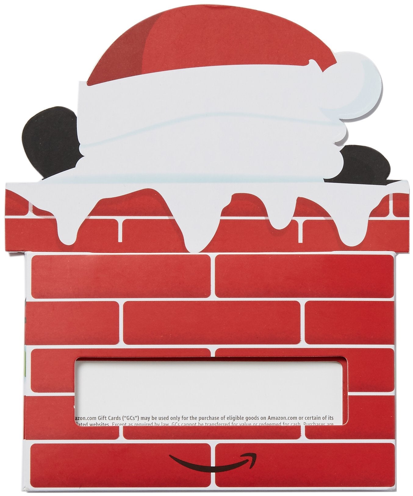 Amazon.com Gift Card in a Santa Chimney Reveal