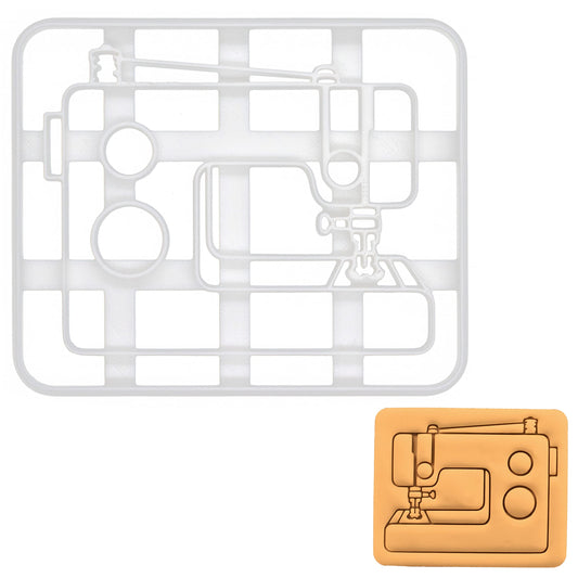 Sewing Machine Cookie Cutter, 1 piece - Bakerlogy