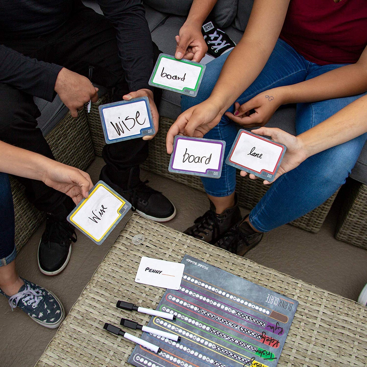 Blank Slate - The Game Where Great Minds Think Alike | Fun Family Friendly Word Association Party Game | The Best Choice for Game Night! | Great Family Board Game & Perfect for Family Game Night
