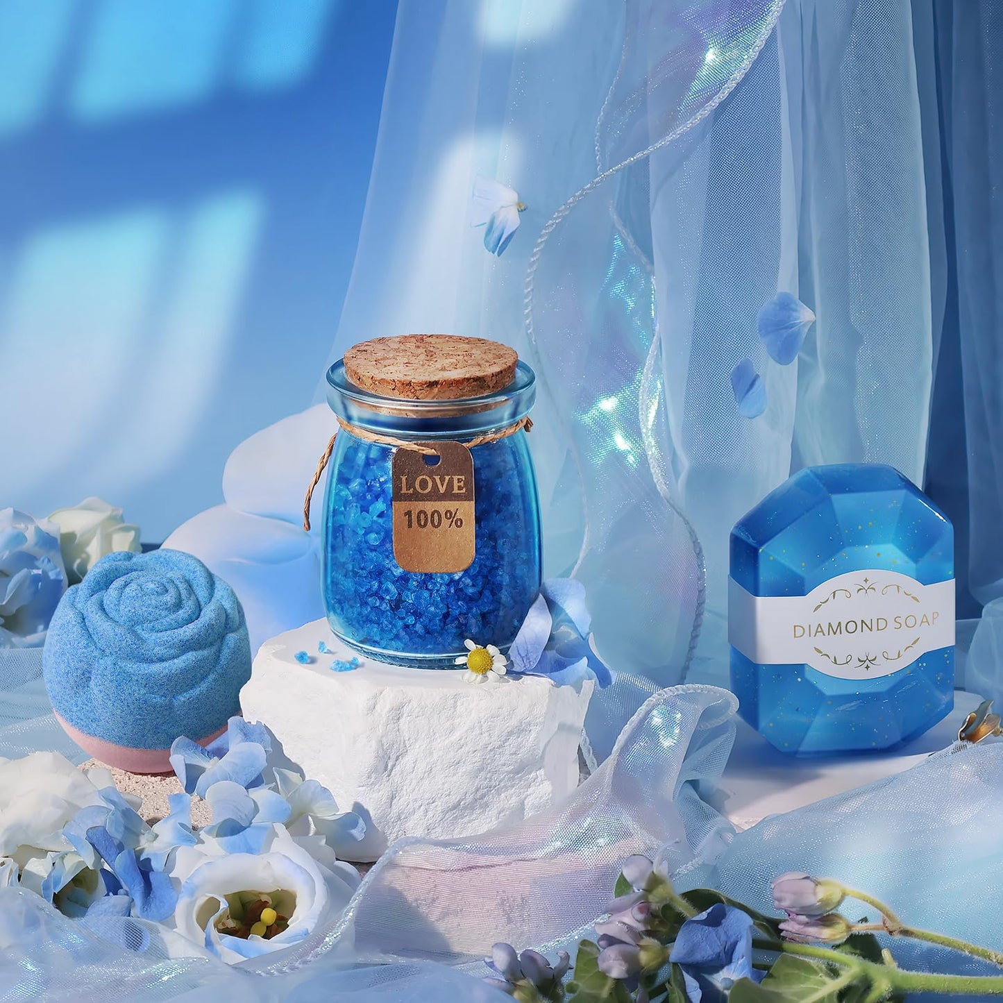 TRSILLE Birthday Gifts for Women, Spa Gifts for Women, Gift Baskets for Her, Girlfriend, Sister, Mom, Best Friend Birthday Gifts Thank You Gifts Christmas Gifts for Her Anniversary